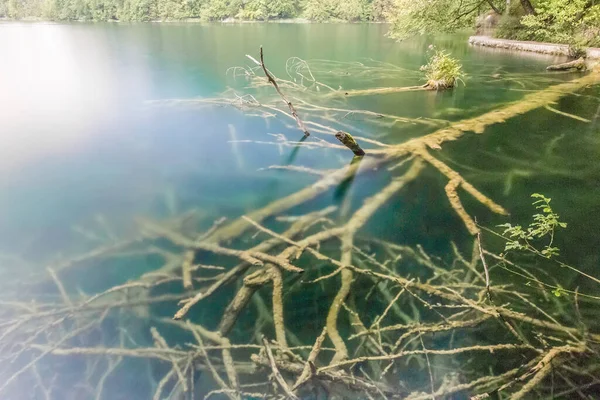 克罗地亚Plitvice湖景观 — 图库照片