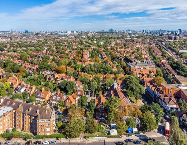 Turnham Green Banlieue Chiswick Londres — Photo