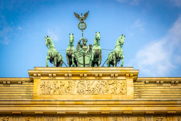 Brandenburg Gate Summer Day Berlin — Stock Photo, Image