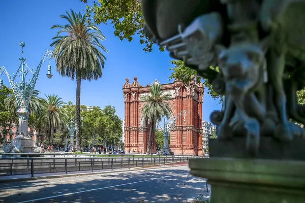 Arco Del Triunfo Barcelona —  Fotos de Stock