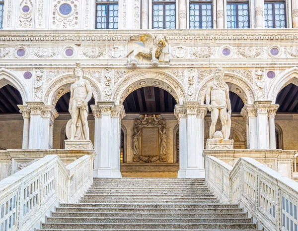 Blick Auf Den Dogenpalast Venedig — Stockfoto