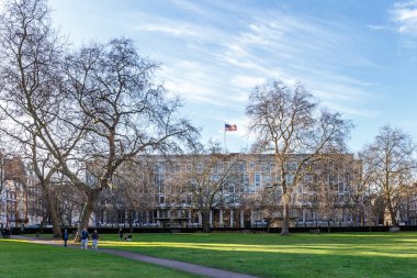 Kışın Londra 'daki Amerikan Büyükelçiliği