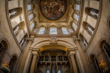 Oxfordshire, İngiltere 'deki Blenheim Sarayı' nın İçi