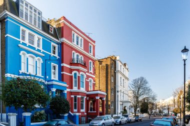 Portobello yolu kışın, Londra