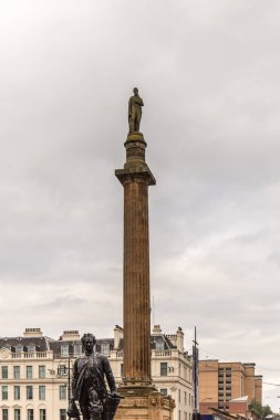 İskoçya, İngiltere 'deki Merkez Glasgow manzarası