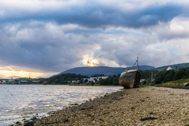İskoçya, İngiltere 'deki dağların manzarası