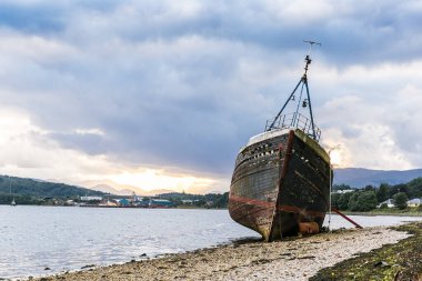 İskoçya, İngiltere 'deki dağların manzarası