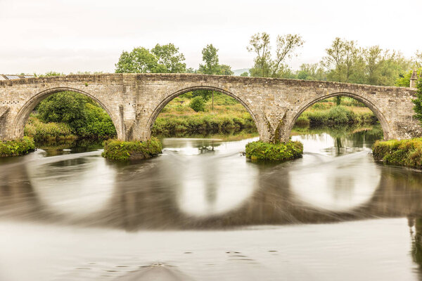 Stirling bridge in the morning, Scotland, UK