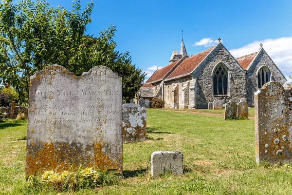 Isle Wight Sommaren England Storbritannien — Stockfoto