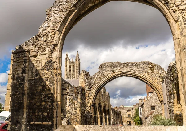 Vista Canterbury Verano Kent Inglaterra — Foto de Stock