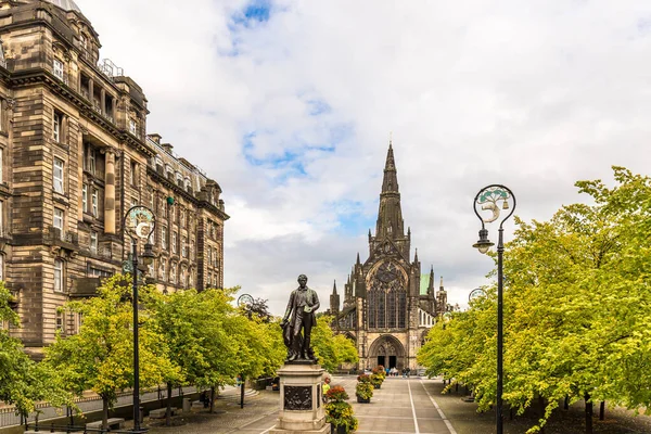 Blick Auf Central Glasgow Schottland Großbritannien — Stockfoto