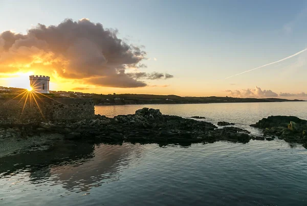 Fyren Vid Marazion Cornwall — Stockfoto