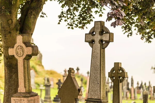 Details Old Gothic Cemetery Scotland — Stock Photo, Image