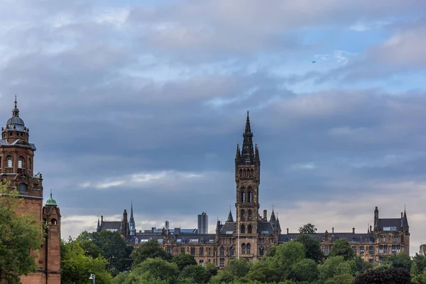 Vista Central Glasgow Escócia Reino Unido — Fotografia de Stock
