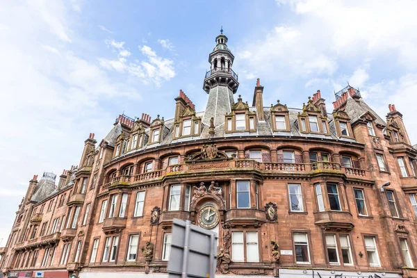 Blick Auf Central Glasgow Schottland Großbritannien — Stockfoto