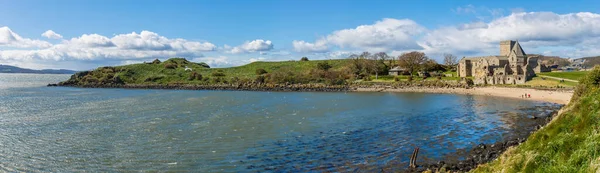 Inchcolm Kloster Nära Edinburgh Skottland — Stockfoto