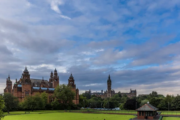 英国苏格兰格拉斯哥中部风景 — 图库照片