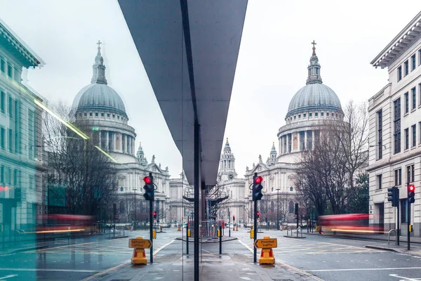 Catedral São Paulo Dia Inverno Londres — Fotografia de Stock