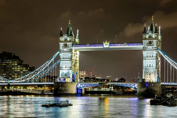 Tower Bridge Navidad Londres Reino Unido — Foto de Stock