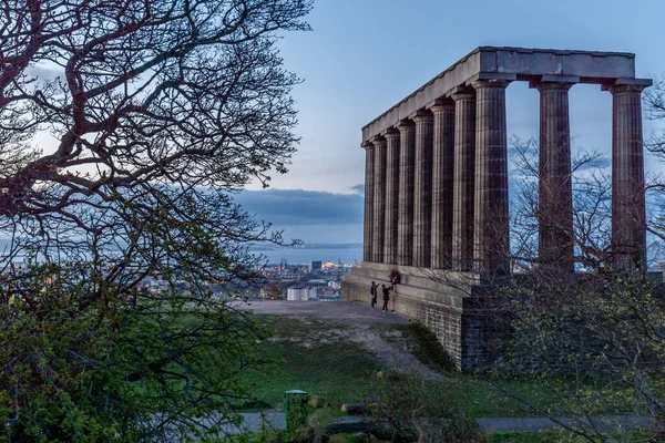 View Calton Hill Edinburgh Scotland — Stock Photo, Image