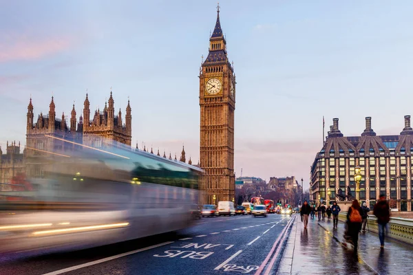 Parlamento Binası Kış Sabahı Erken Saatlerde Londra — Stok fotoğraf