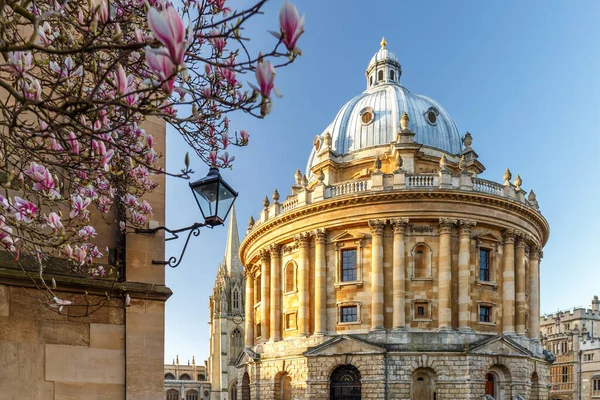Fachadas Edificios Famosos Detalles Arquitectónicos Oxford — Foto de Stock