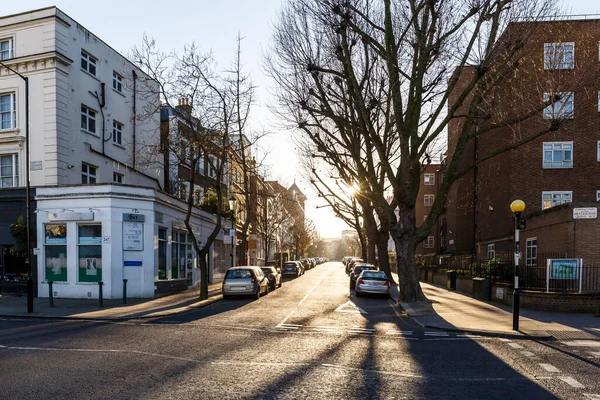 Portobello Road Winter London — Stock Photo, Image