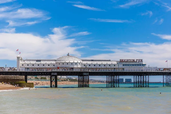 Vista Brighton Dia Verão — Fotografia de Stock