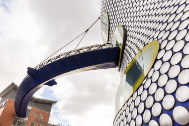 Birmingham, İngiltere 'de modern gökdelen dokusu