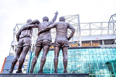 Old Trafford, Manchester Birleşik Üçlüsü