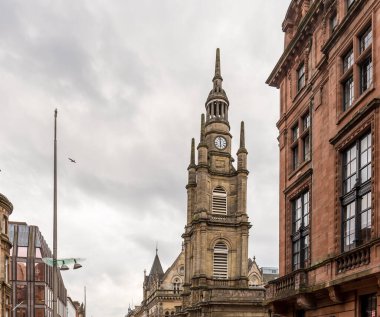 İskoçya, İngiltere 'deki Merkez Glasgow manzarası