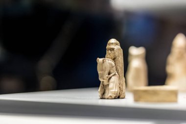 Tarih müzesinde satranç