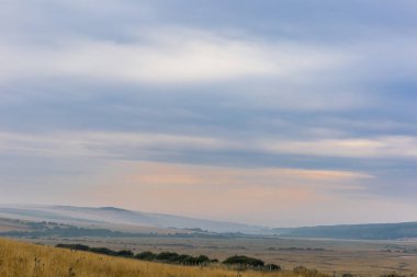 İngiltere, Southy Downs 'da Yedi Kız Kardeş Manzarası
