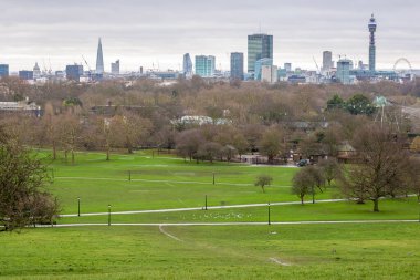 Primrose Hill 'de Sabah, Londra, İngiltere