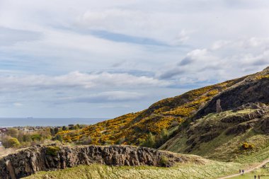 Aile Edinburgh, İskoçya 'da Arthur' un koltuğunda