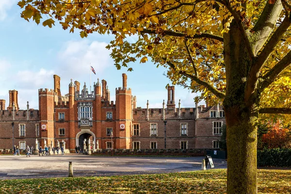 Hampton Court Autumn London — Stock Photo, Image