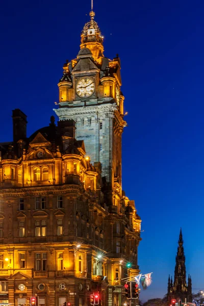 View Calton Hill Edinburgh Scotland — Stock Photo, Image