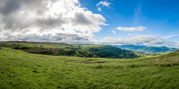 Vista Parque Nacional Brecon Beacons País Gales — Fotografia de Stock