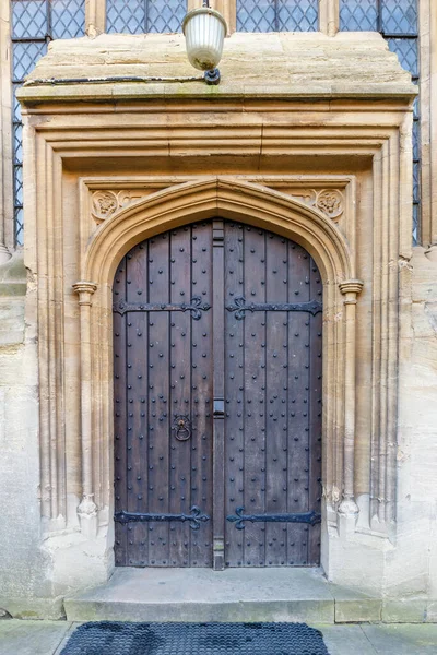 Facciate Edifici Famosi Dettagli Architettonici Oxford — Foto Stock