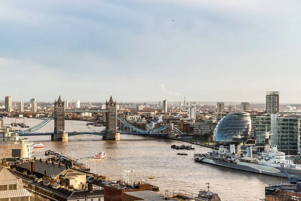 London Anglia Egyesült Királyság Építészet Torony Híd — Stock Fotó