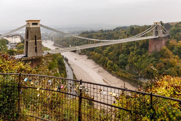 Clifton Bro Höst Bristol England — Stockfoto