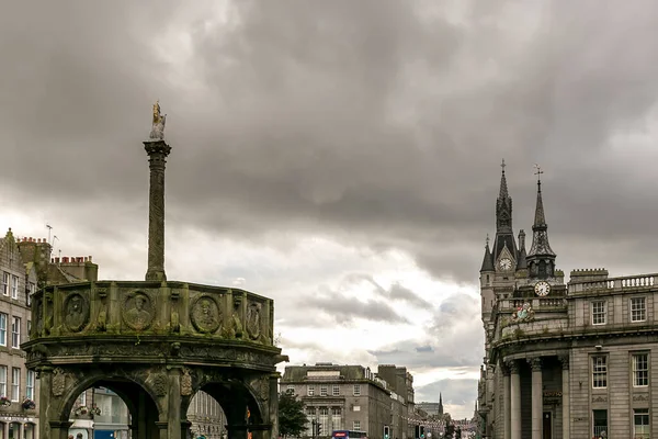 Ngiltere Skoçya Daki Granit Şehir Aberdeen Manzarası — Stok fotoğraf