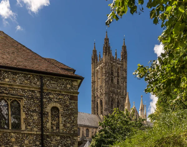 Vista Canterbury Verano Kent Inglaterra — Foto de Stock