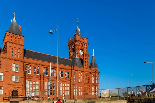 Pierhead Cardiff Galles — Foto Stock