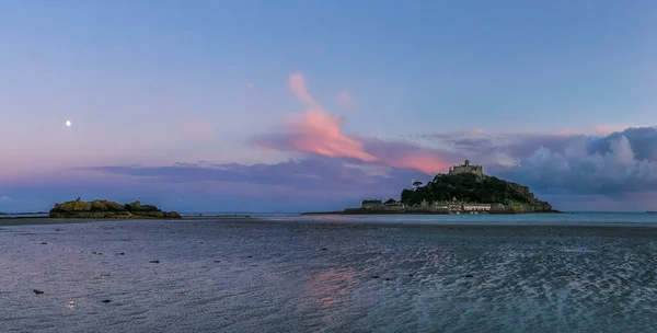 Vista Della Montagna Michaels Vicino Marazion Cornovaglia Regno Unito — Foto Stock