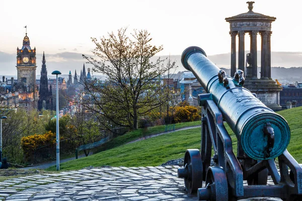 Blick Vom Calton Hill Edinburgh Schottland — Stockfoto