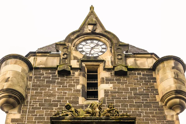 Detalhes Antigo Centro Gótico Stirling Escócia Reino Unido — Fotografia de Stock