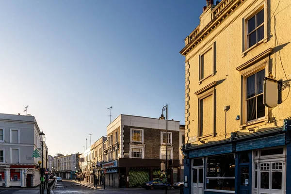 Portobello Road Winter London — Stock Photo, Image