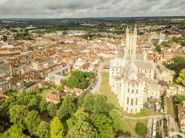 Vista Canterbury Verano Kent Inglaterra — Foto de Stock