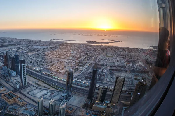 Vista Dubai Dia Verão Emirados Árabes Unidos — Fotografia de Stock